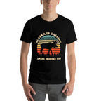 Alaska Moose Tourist Travel Funny  Slim-fit Cut T-Shirt