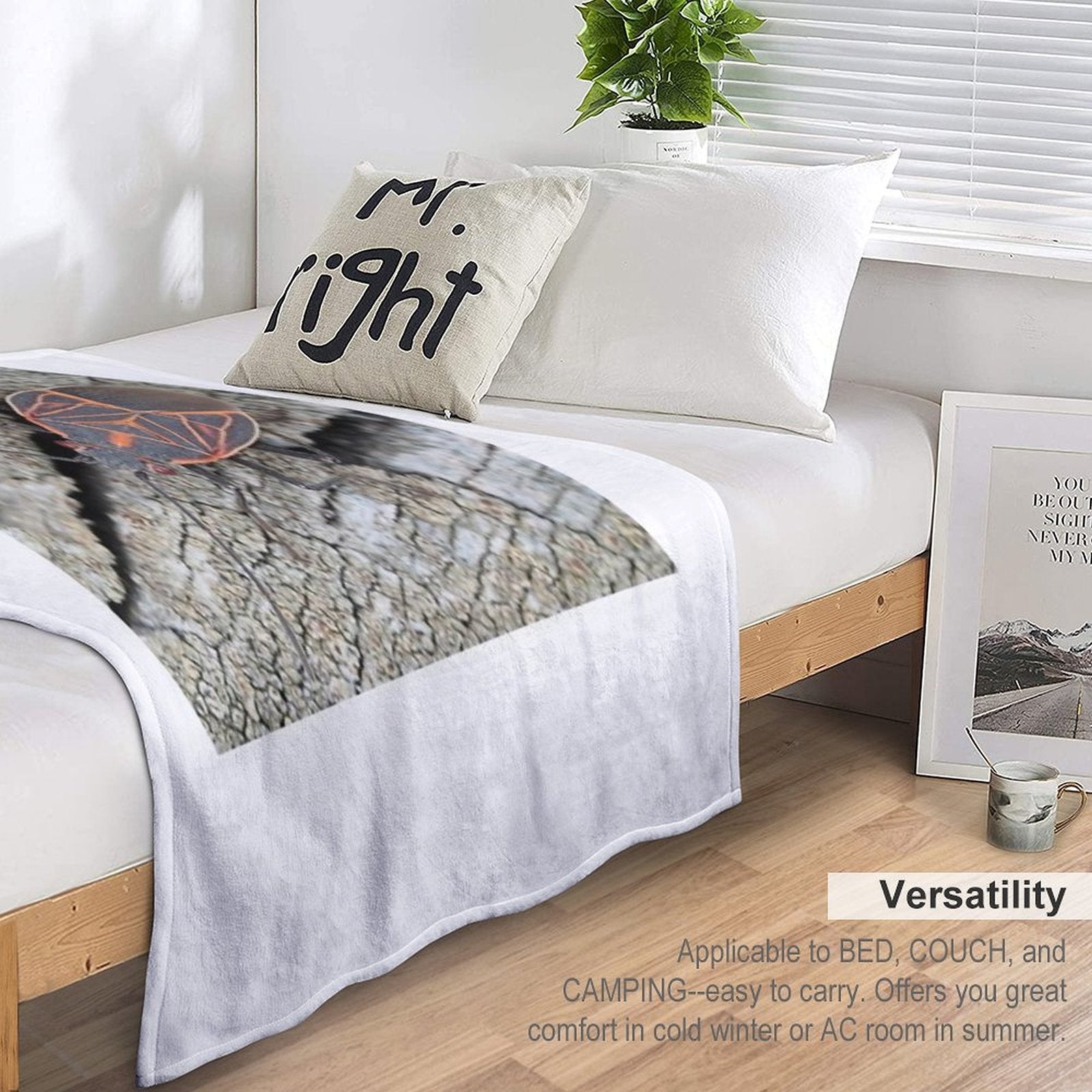 Western Boxelder Bug Comfort Throw Blanket