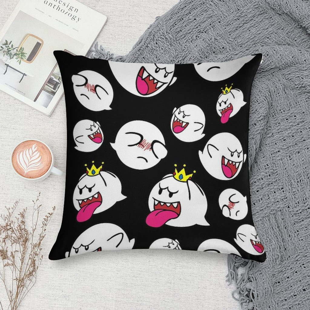 King Boo Swarm Soft Skin-Friendly Throw Pillow