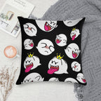 King Boo Swarm Soft Skin-Friendly Throw Pillow