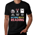 Nothing Beats Reading Funny Rock Paper Scissors  Easy-care T-Shirt