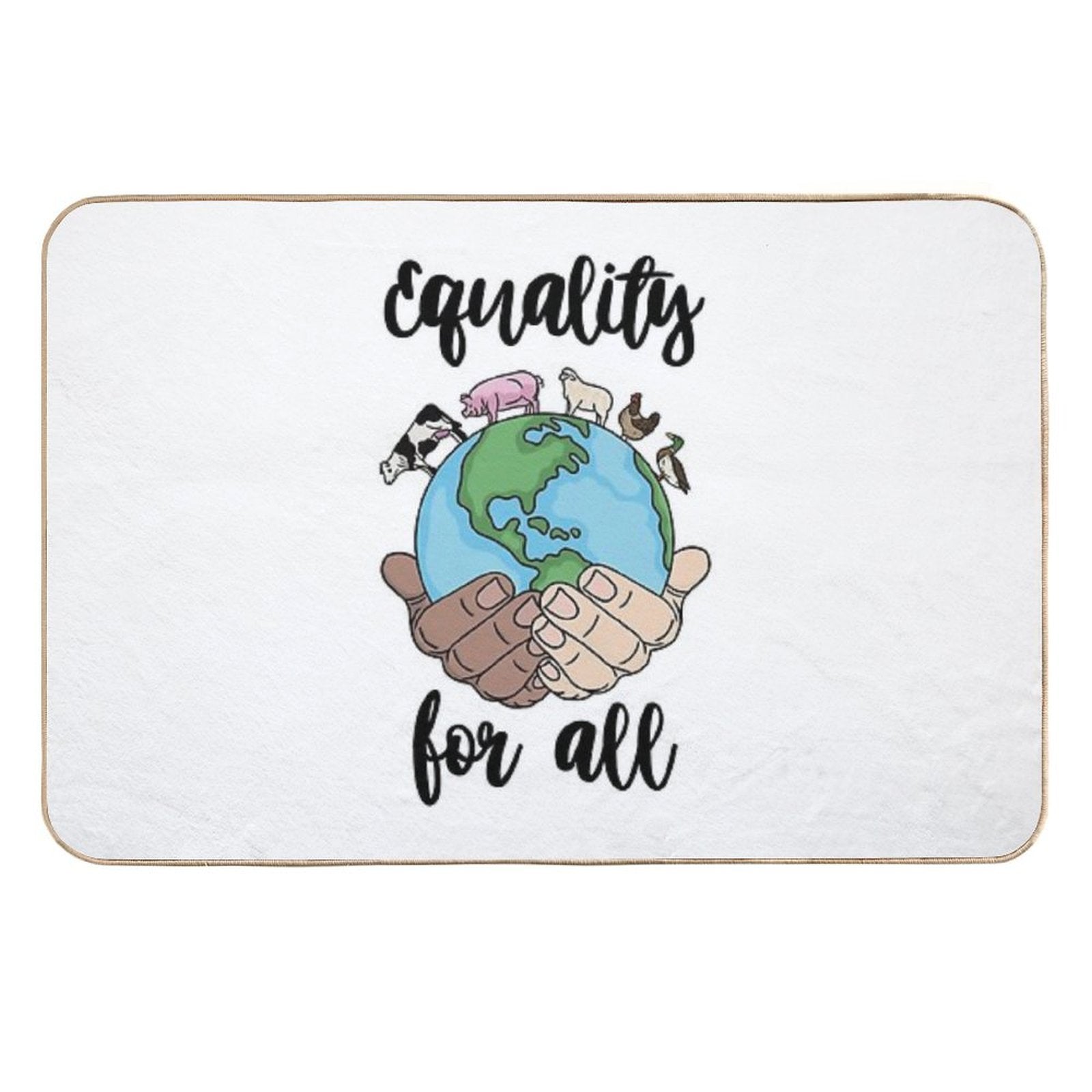 Equality for All  High-Traffic Bath Mat