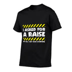 Funny Work Meme - Working Overtime - Funny Factory Worker  Heathered Texture T-Shirt