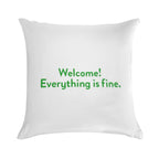 The Good Place Welcome Wall Soft Fade-Resistant Throw Pillow