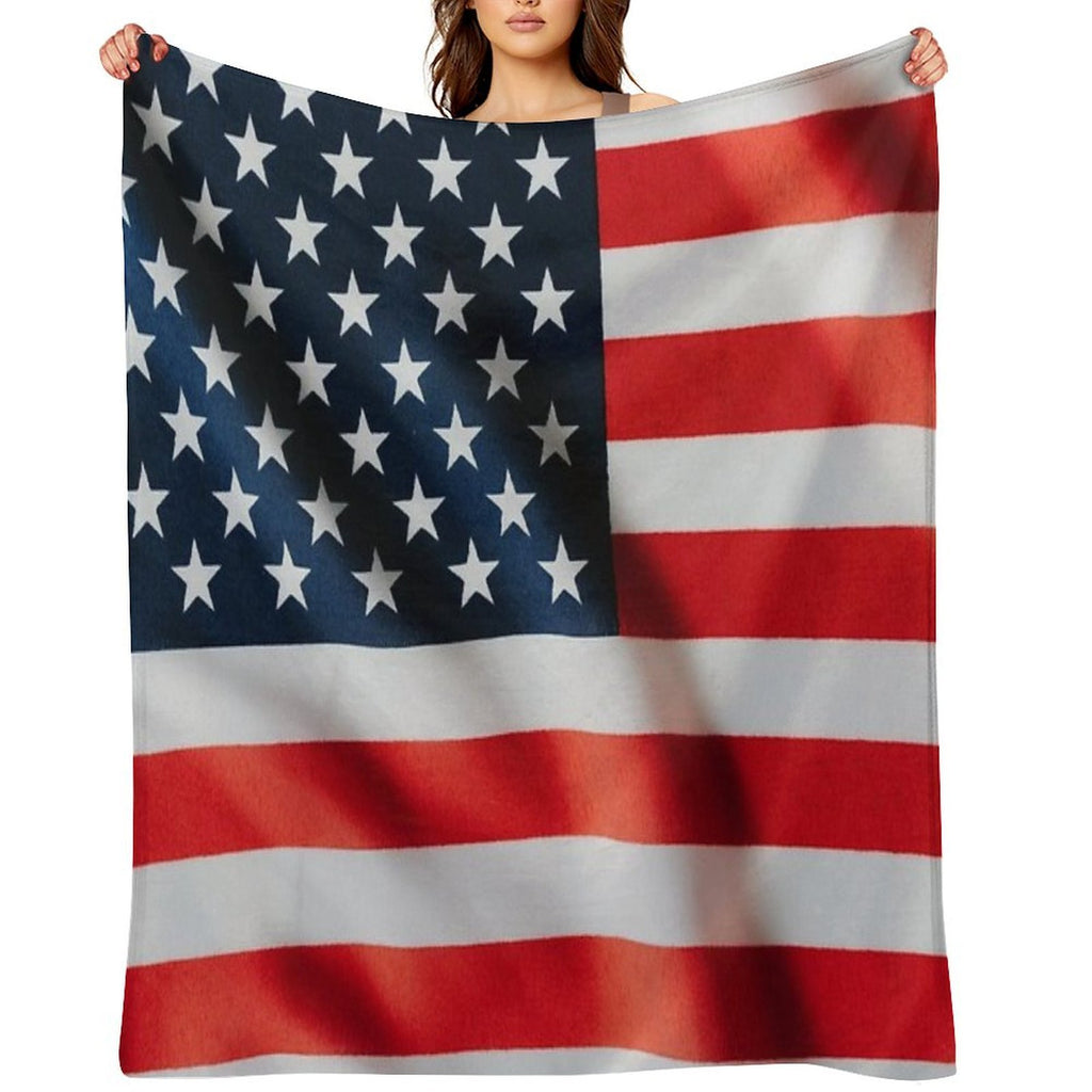 4th of July Compact Throw Blanket