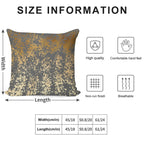 Modern Gold Look Soft Style Accent Throw Pillow