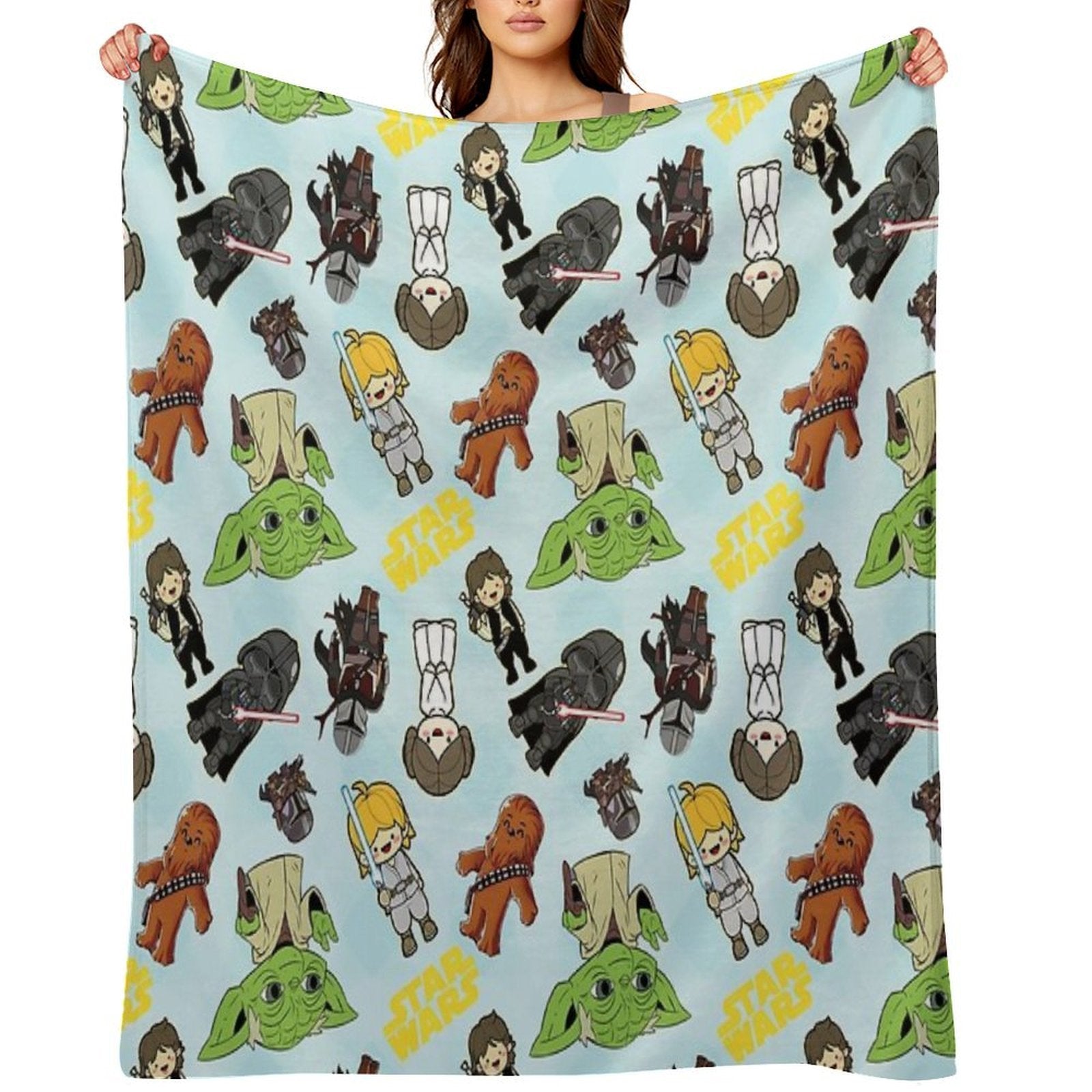 Stars at War, May The Force Be with You Multi-functional Throw Blanket