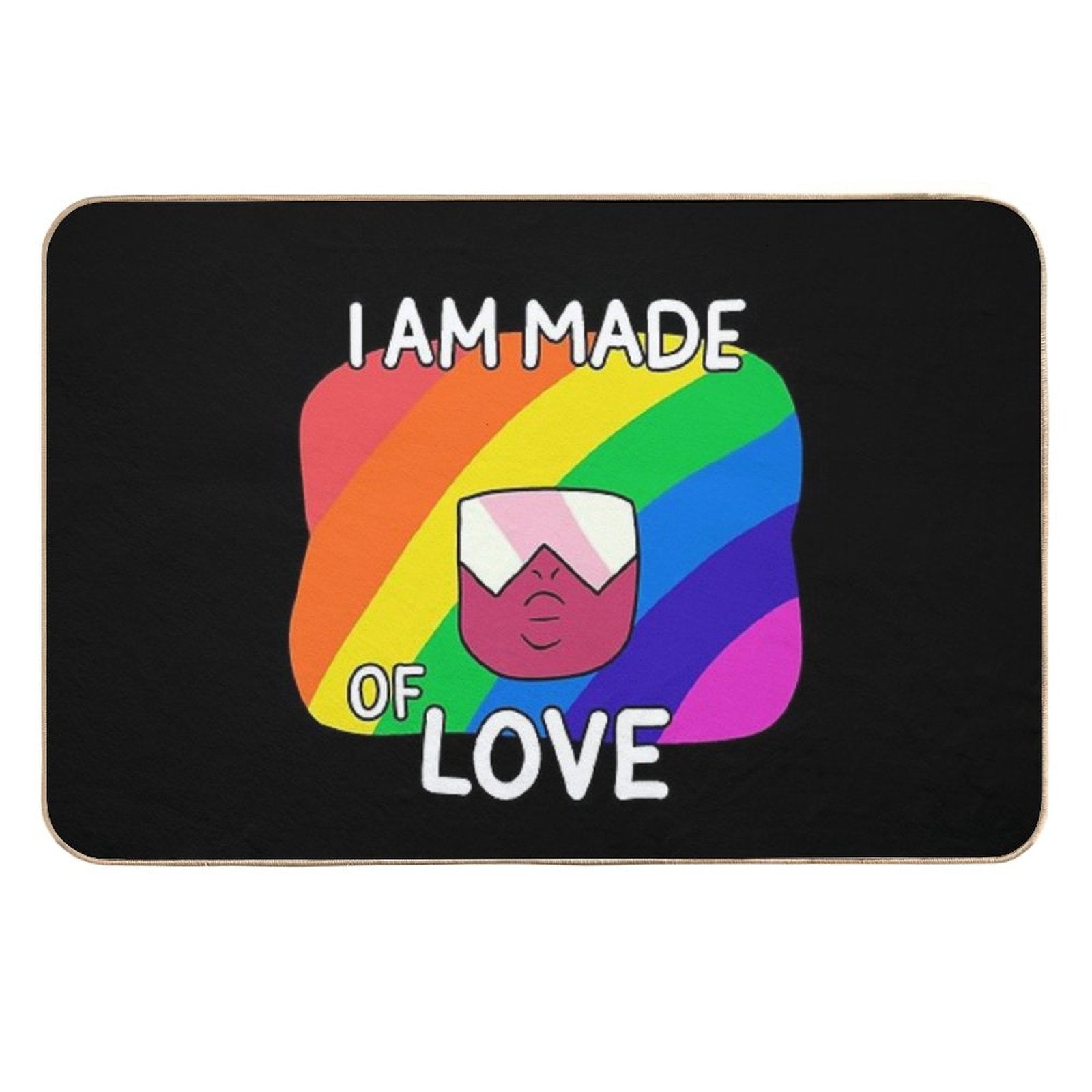 Garnet - Steven Universe  Rapid-Drying Bath Mat