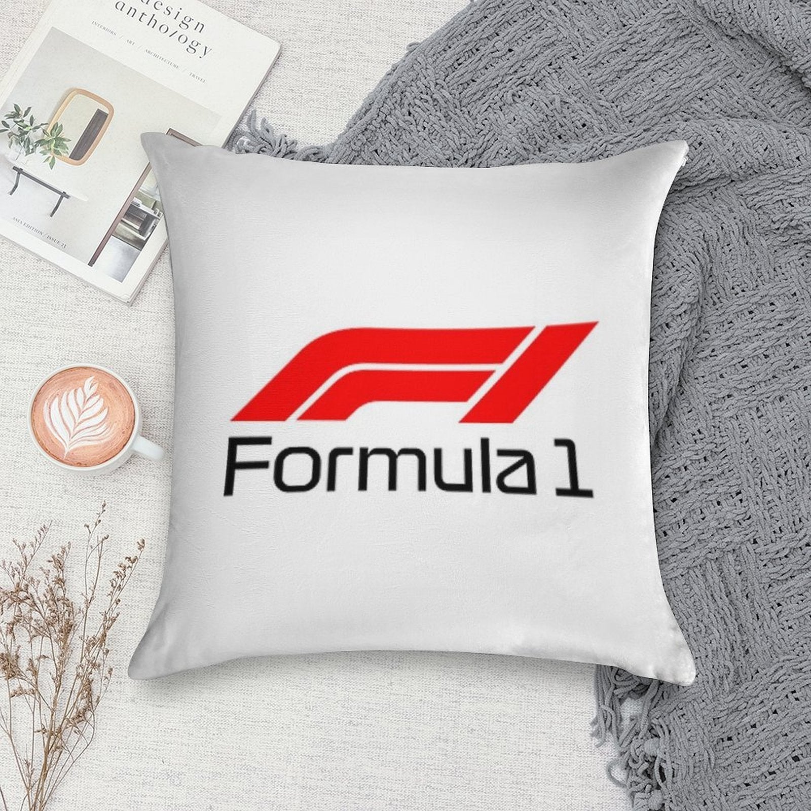 Formula Soft Washable Throw Pillow