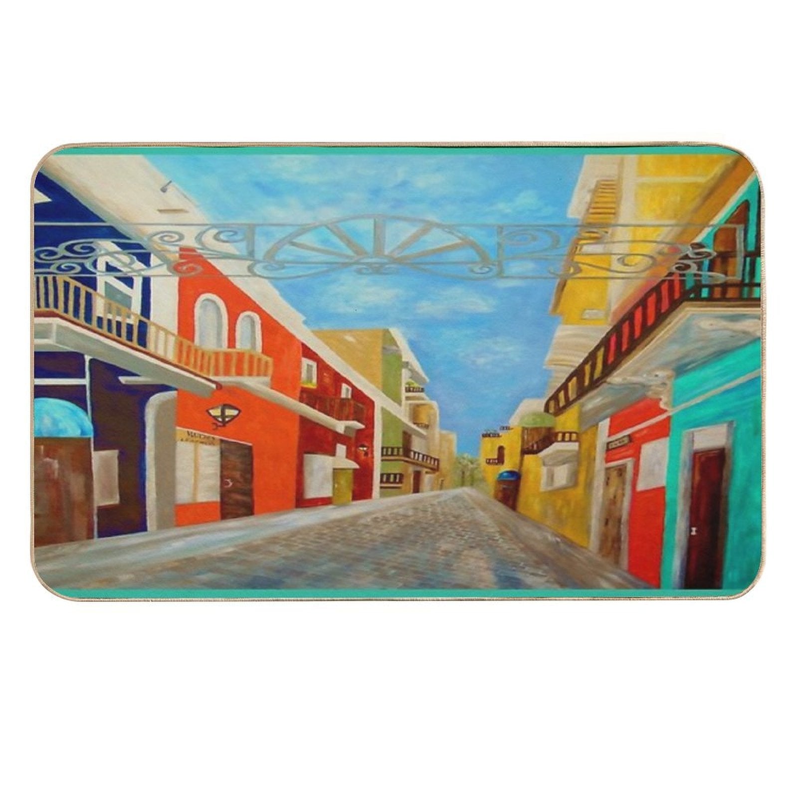 Old San Juan  Toxin-Free Bath Mat