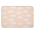 Cute Clouds Pattern  Easy To Clean Bath Mat