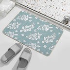 Blur Flower Pattern  Multi-Purpose Bath Mat