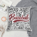 Baseball Soft Durable Construction Throw Pillow