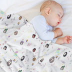 The Owl House (white) Easy Care Throw Blanket