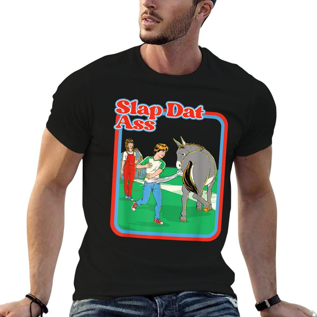 Slap Dat Ass Vintage Funny Meme - Vintage Child Game  Tagless Design T-Shirt
