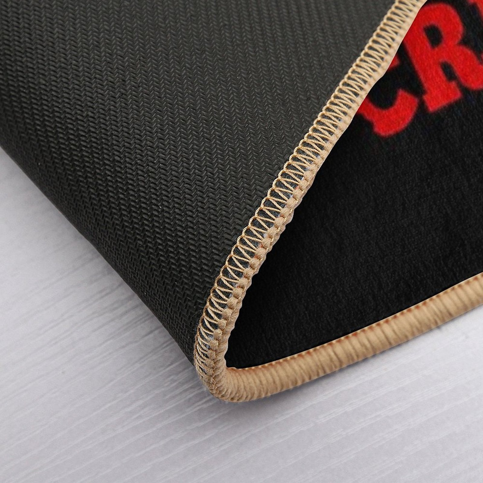 Take A Bit Out of Crime  Long-Lasting Bath Mat