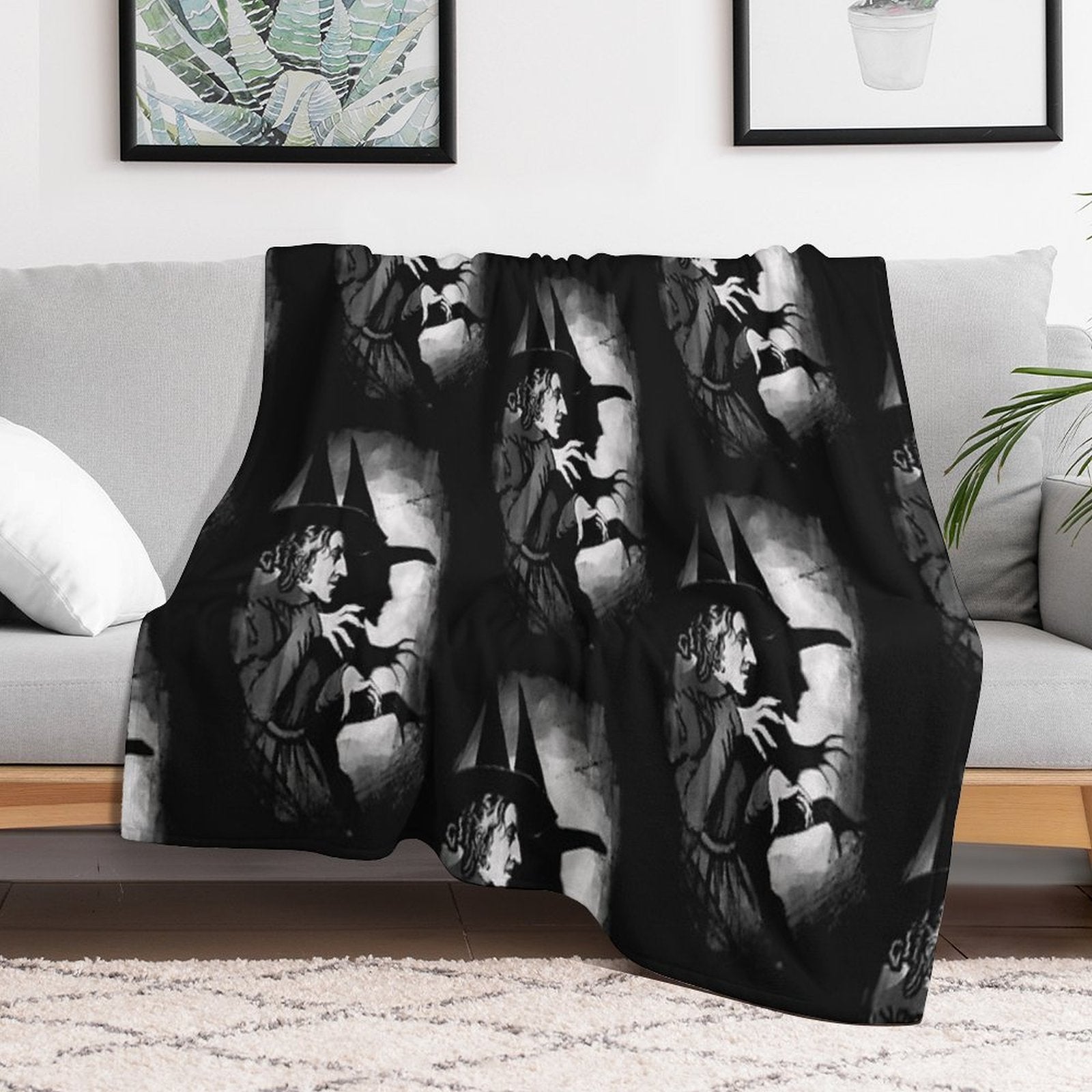 Wicked Witch Velvety-soft Throw Blanket