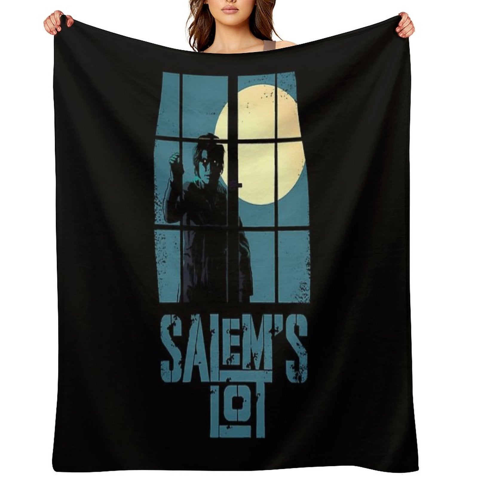 Salems Lot - Stephen King Sustainable Throw Blanket