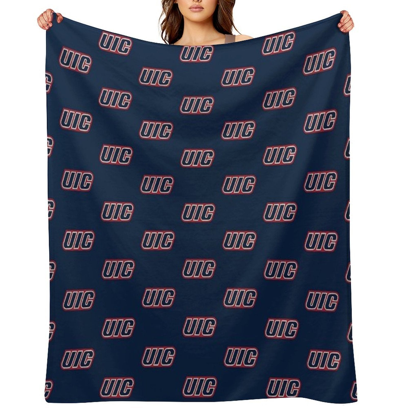 The Flames Wordmark Icon Durable Throw Blanket