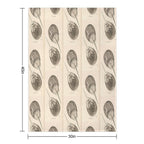 Horseshoe Crabs Lightweight Throw Blanket
