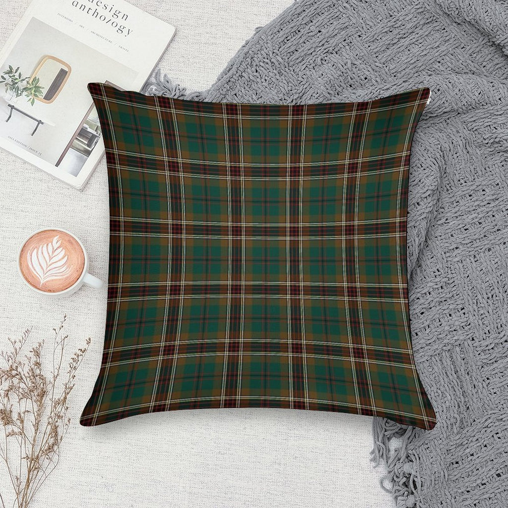 Murphy Tartan Classic Irish Plaid Soft Shrink-Resistant Throw Pillow