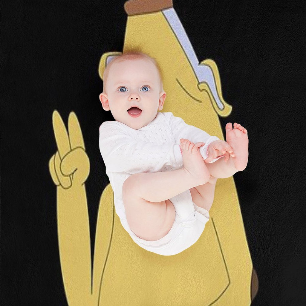 Peely Easy Care Throw Blanket