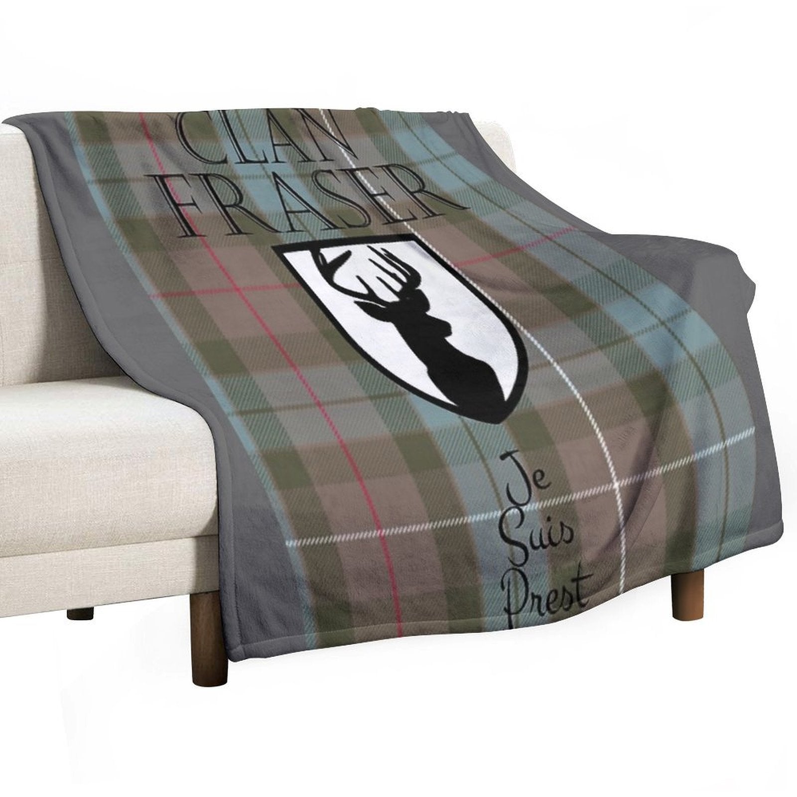 OutlanderClan Fraser Premium Throw Blanket