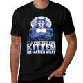 Ill Protect You Kitten No Matter What Funny Alpha Wolf Meme  Lightweight T-Shirt