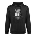 Classic 1995 Airplane Aviation 30 Year Old 30th Birthday Medium-Weight Fabric Hoodie