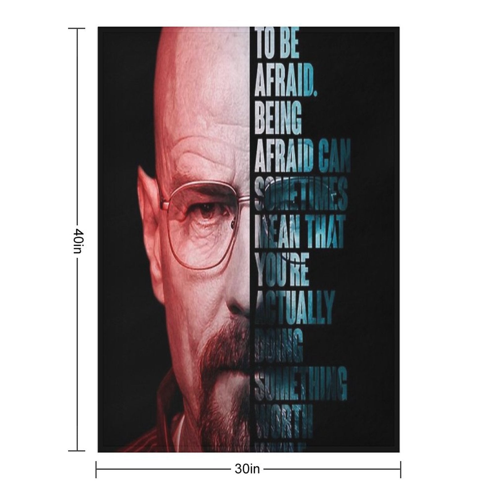 Breaking Bad Poster Gift-ready Throw Blanket