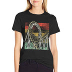 Retro Roller Coaster  Breathable T-Shirt