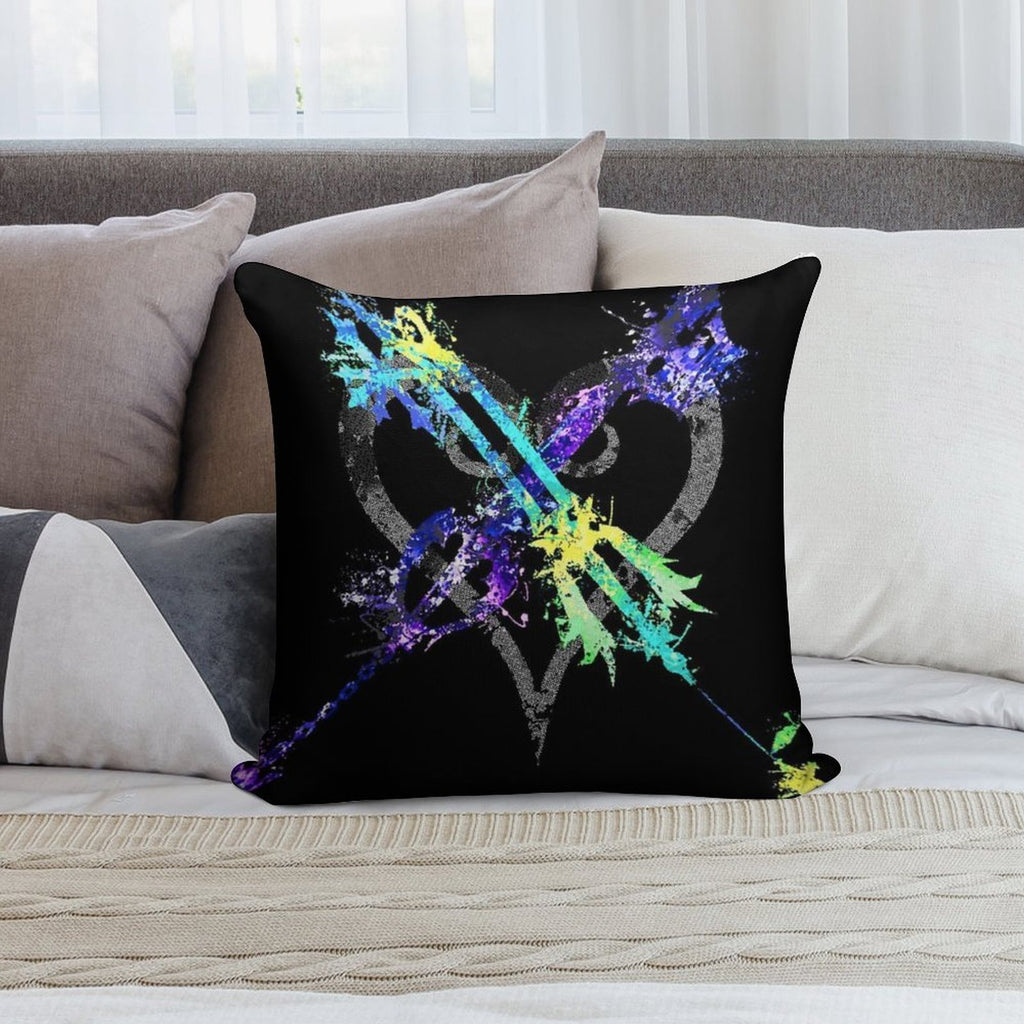 Hope in The Darkness Soft High-Density Material Throw Pillow