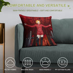 Mylène Farmer Nevermore 2024 Concert Soft Gift Ready Throw Pillow