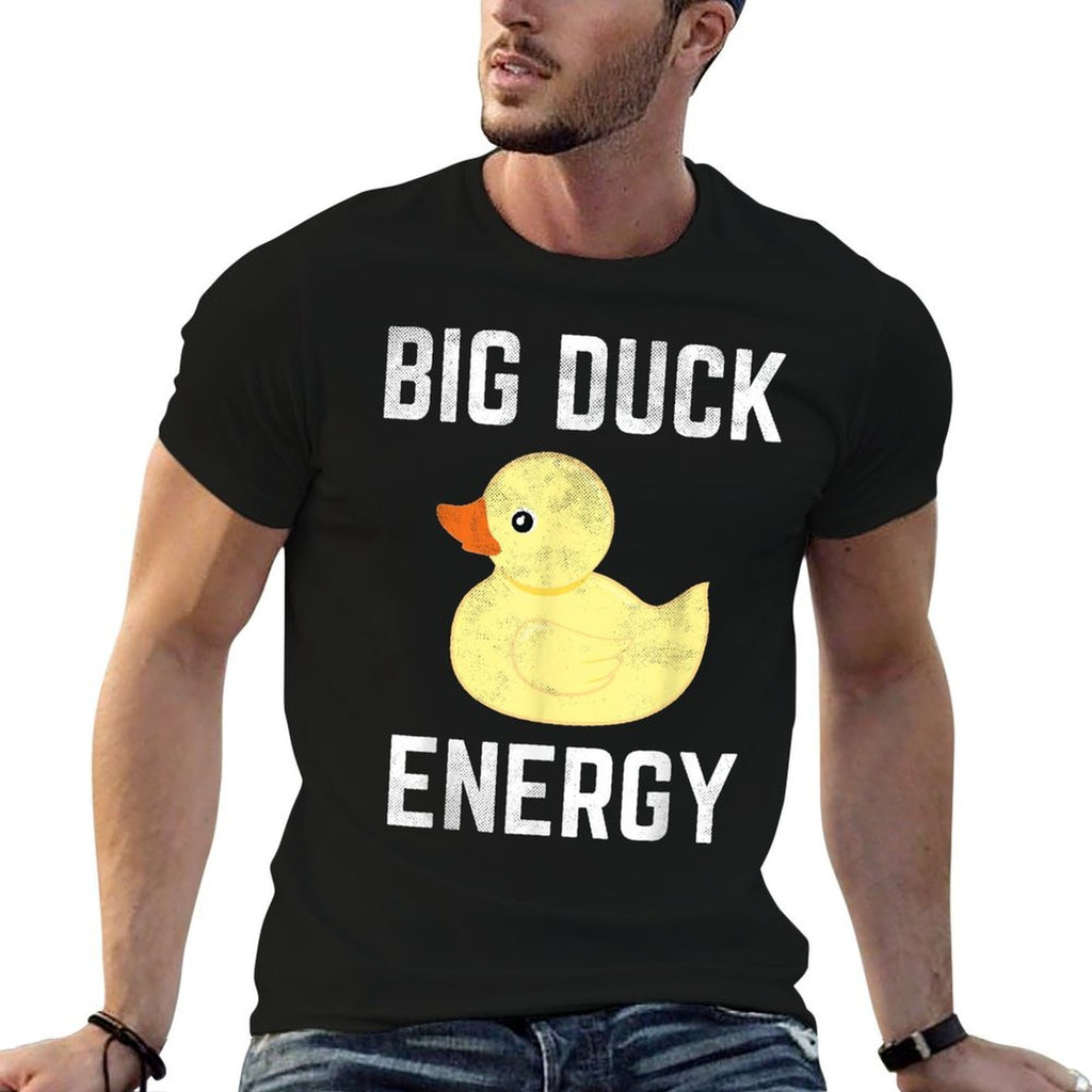 Big Duck Energy Funny Meme Yellow Rubber Ducky  Lightweight T-Shirt