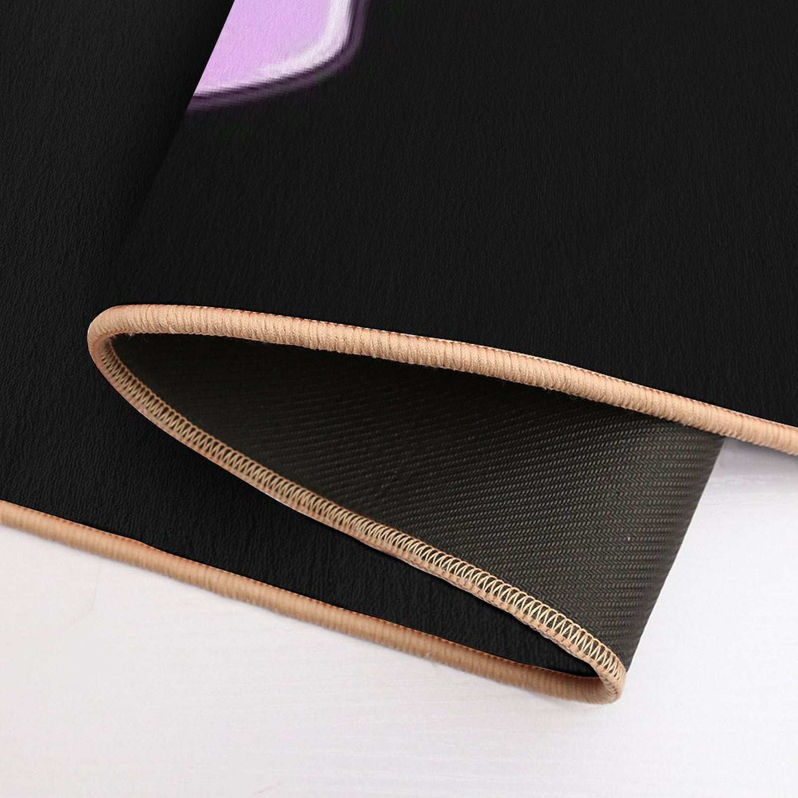 Kawaii Pastel Goth Cute Creepy Occult Skull  Absorbent Bath Mat