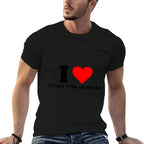 I Love My Gay Little Girlfriend Funny Cute Lesbian LGBT Love  Fade-proof Color T-Shirt