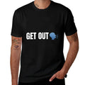 Get Out Meme Funny Premium  Soft T-Shirt