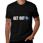 Get Out Meme Funny Premium  Soft T-Shirt