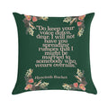 Hyacinth Bucket Quotes Soft Washable Throw Pillow