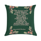 Hyacinth Bucket Quotes Soft Washable Throw Pillow