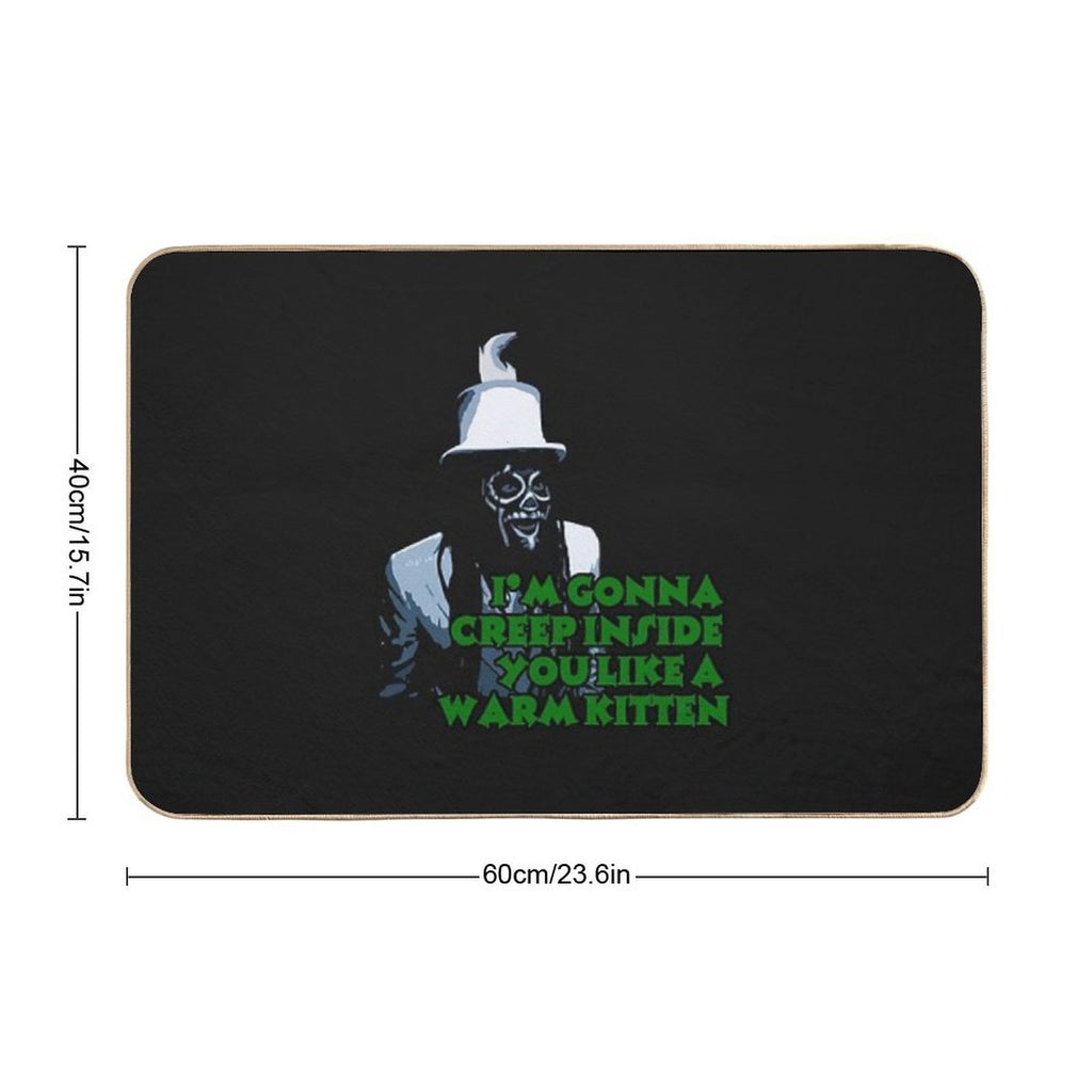 The Spirit of Jazz Warns...Mighty Boosh  Anti-Trip Bath Mat