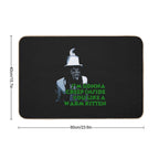 The Spirit of Jazz Warns...Mighty Boosh  Anti-Trip Bath Mat