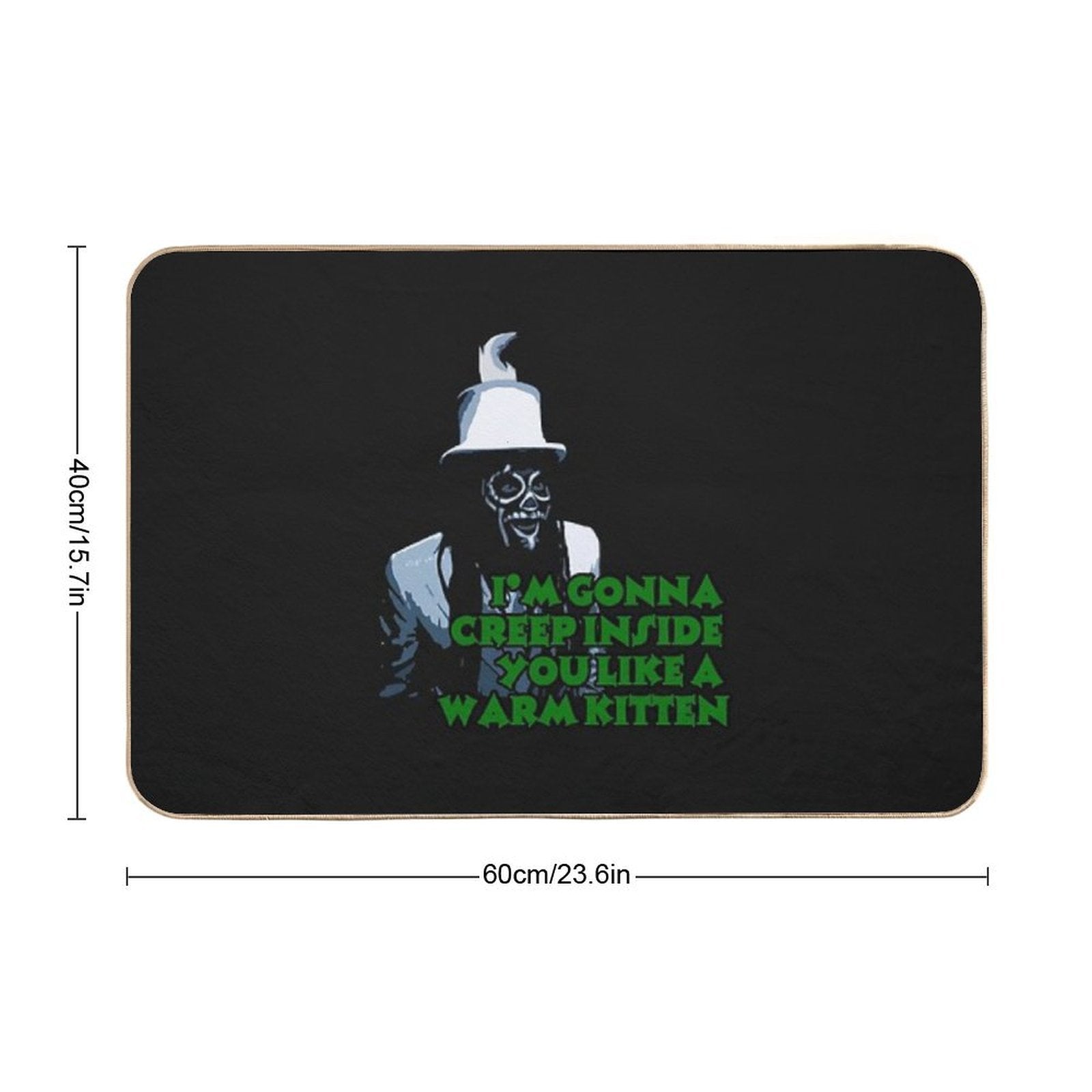 The Spirit of Jazz Warns...Mighty Boosh  Anti-Trip Bath Mat