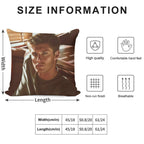 Jensen Ackles Soft Ultra-Soft Texture Throw Pillow