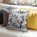 Kakegurui Collage Art Soft Style Accent Throw Pillow