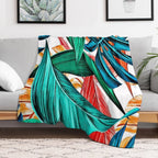 Fibers Digital Art Gift-ready Throw Blanket
