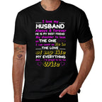 Funny I Love My Husband Forever Tshirt Comfortable T-Shirt