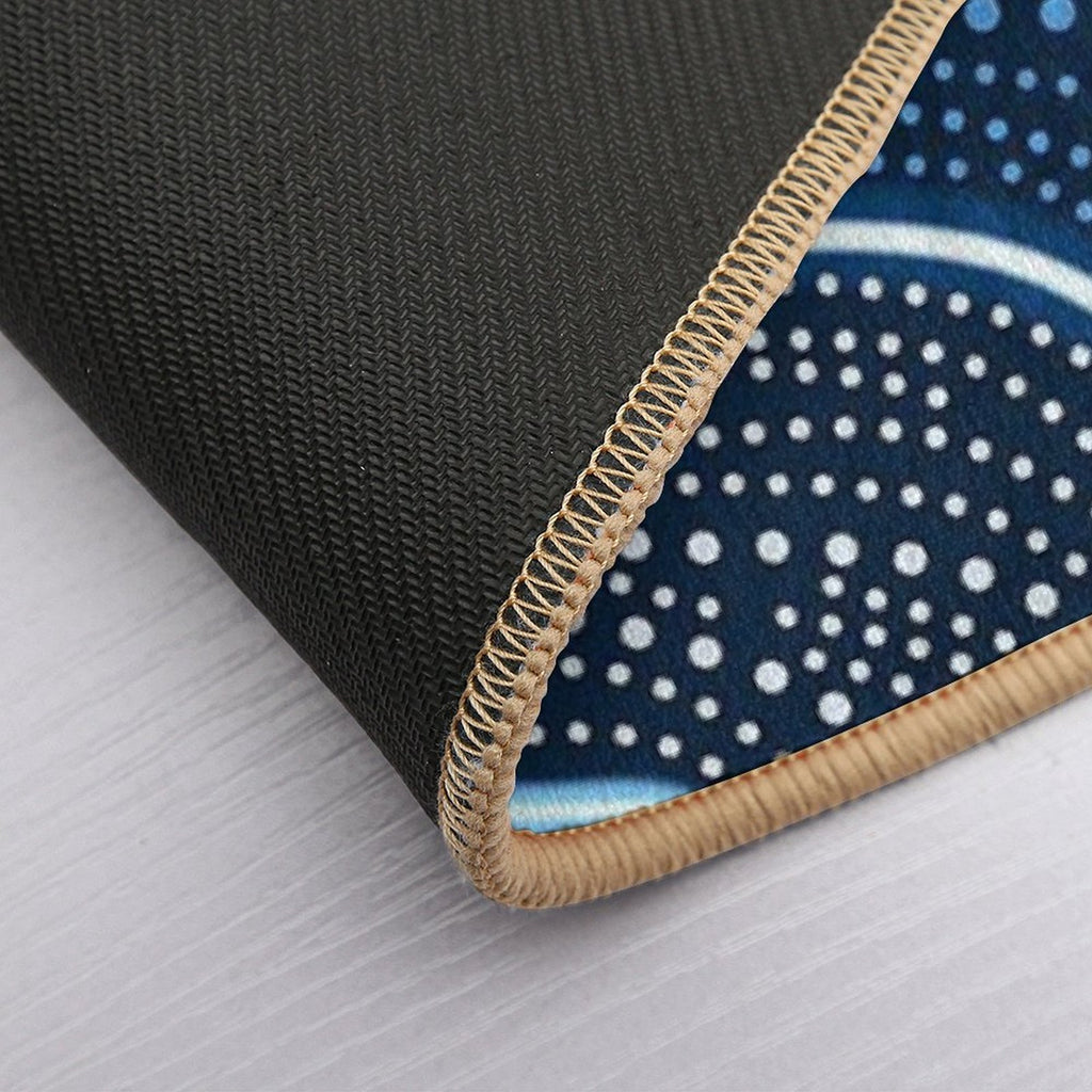 Aboriginal Australian Art  Non-Slip Bath Mat