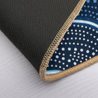 Aboriginal Australian Art  Non-Slip Bath Mat