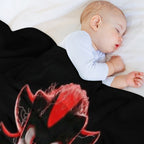 Shadow The Hedgehog Compact Throw Blanket
